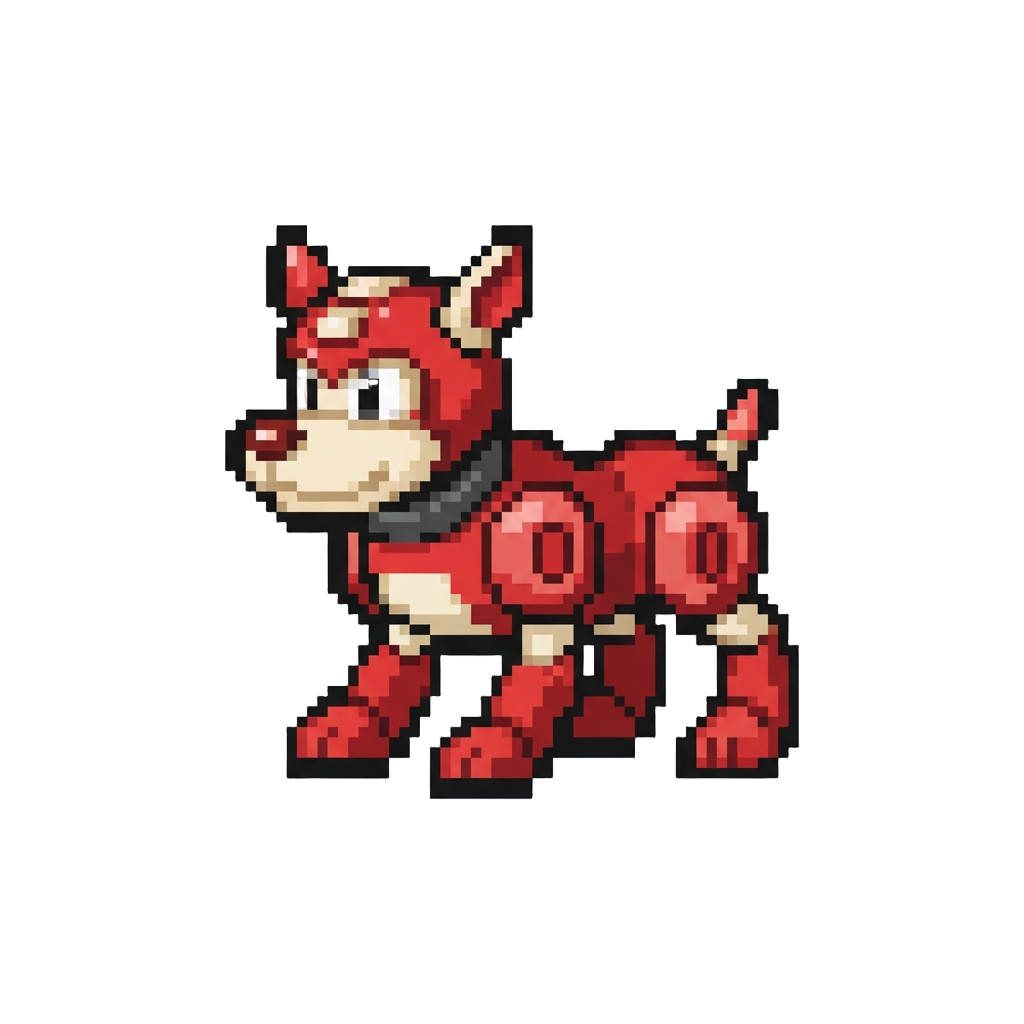Rush, Mega Man's Red Robot Dog