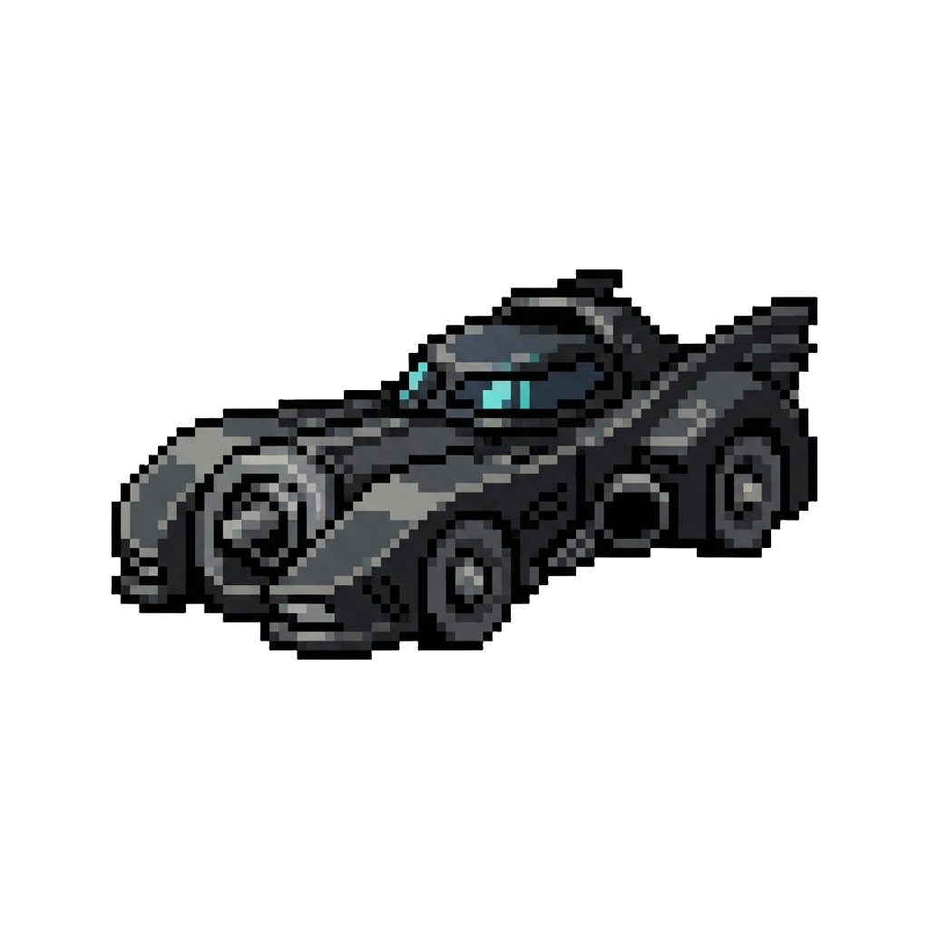 A Mini 1989 Batmobile