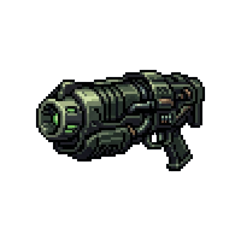 A High-tech Doom Bfg Weapon