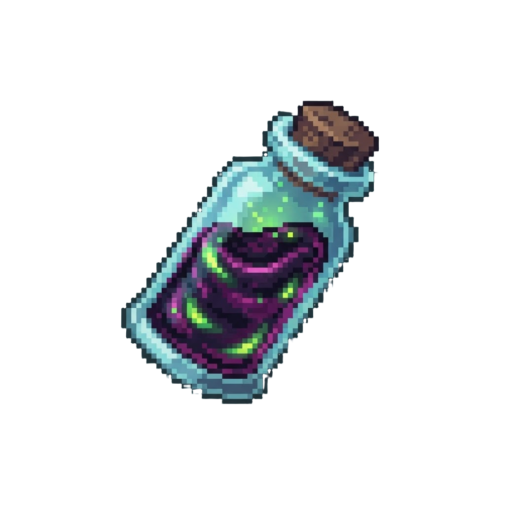 A Glowing Beaker of Dark Alien Goo