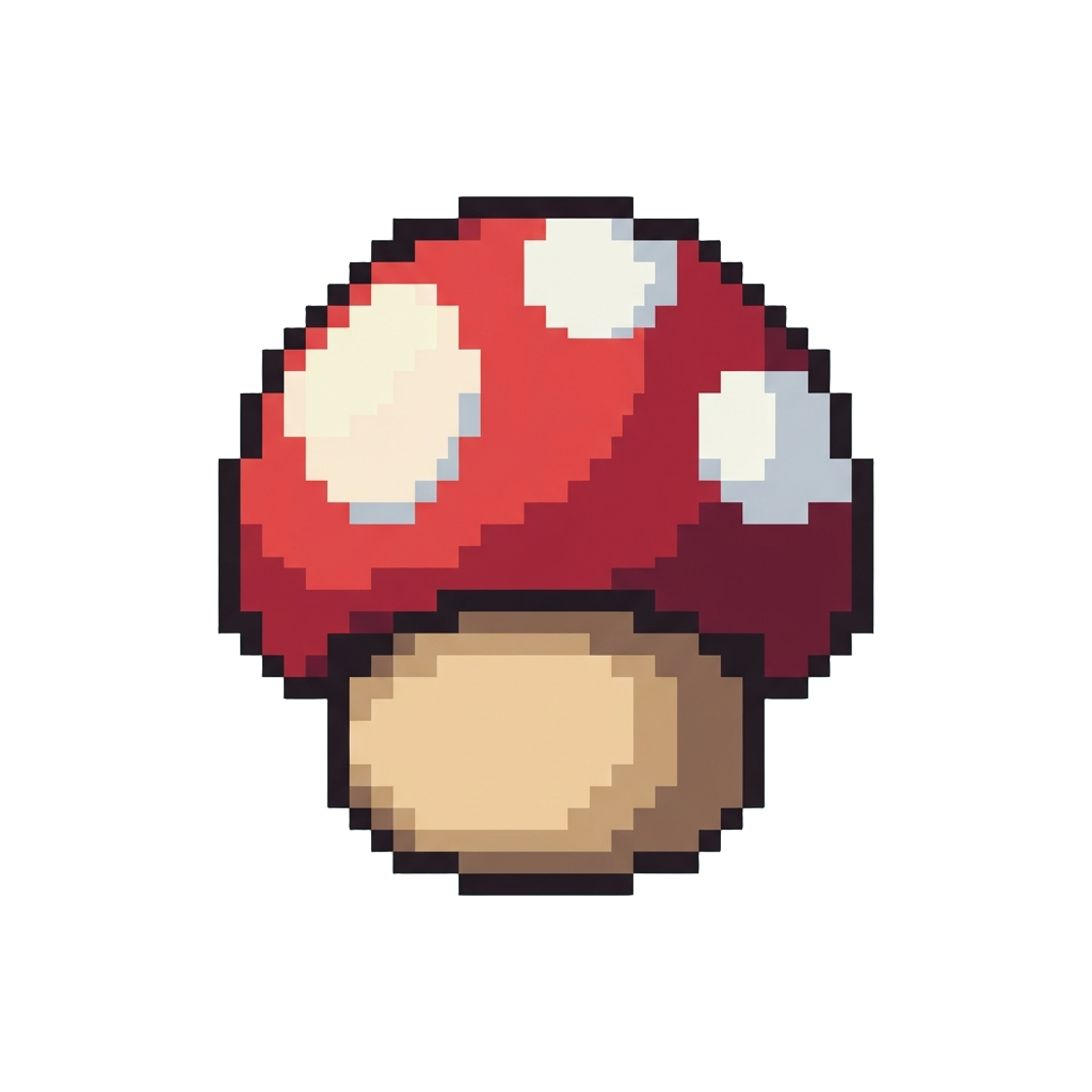 A Super Mario Magic Mushroom
