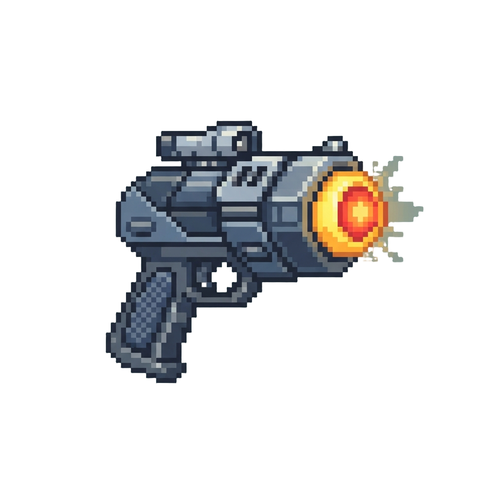 A Glowing Charge Blaster