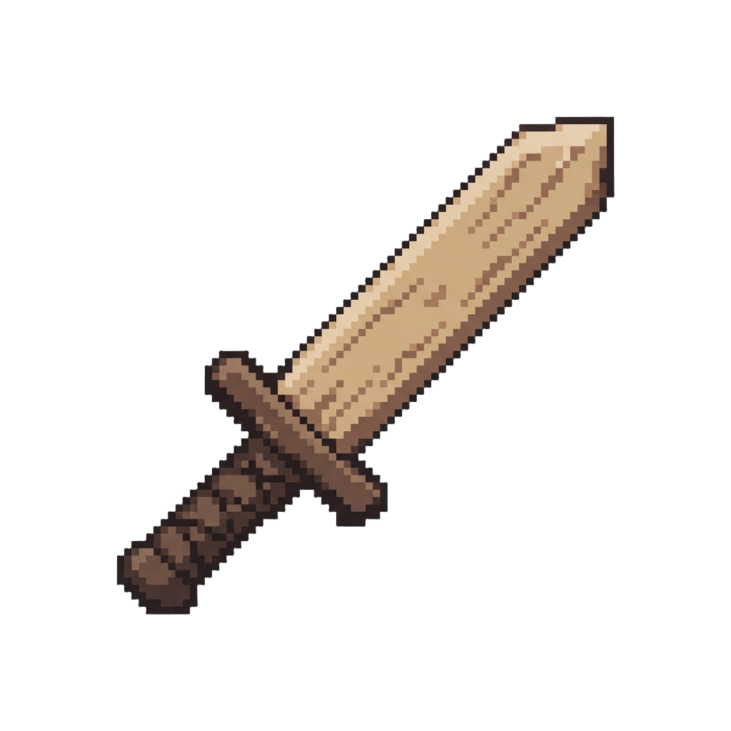 A Simple Wooden Sword