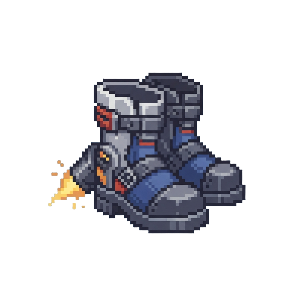 A Set of Rocket-powered Thruster Boots