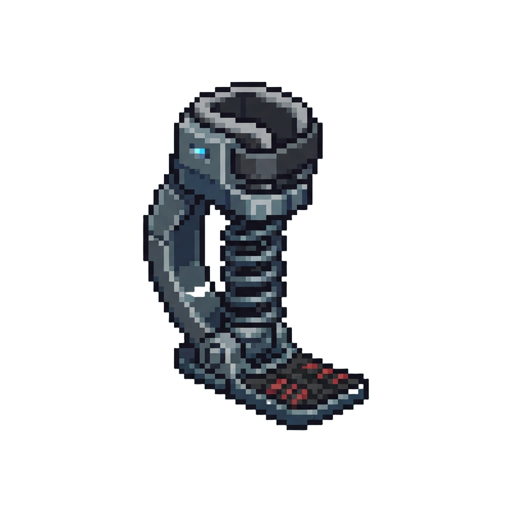 A Set of Cybernetic Spring Stilts