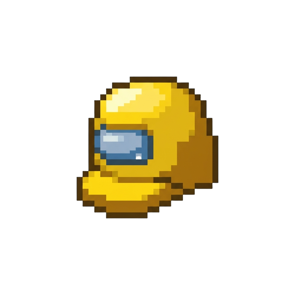A Golden Crewmate Hat