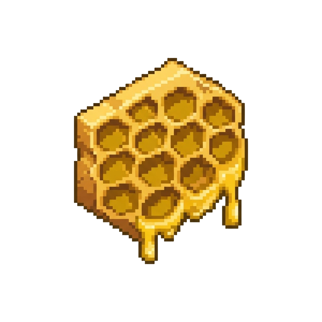A Dripping Honeycomb Wall