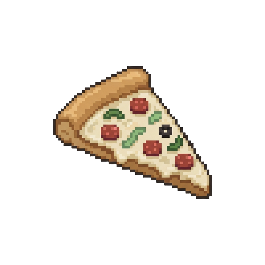 Single Slice of Pixel Pizza