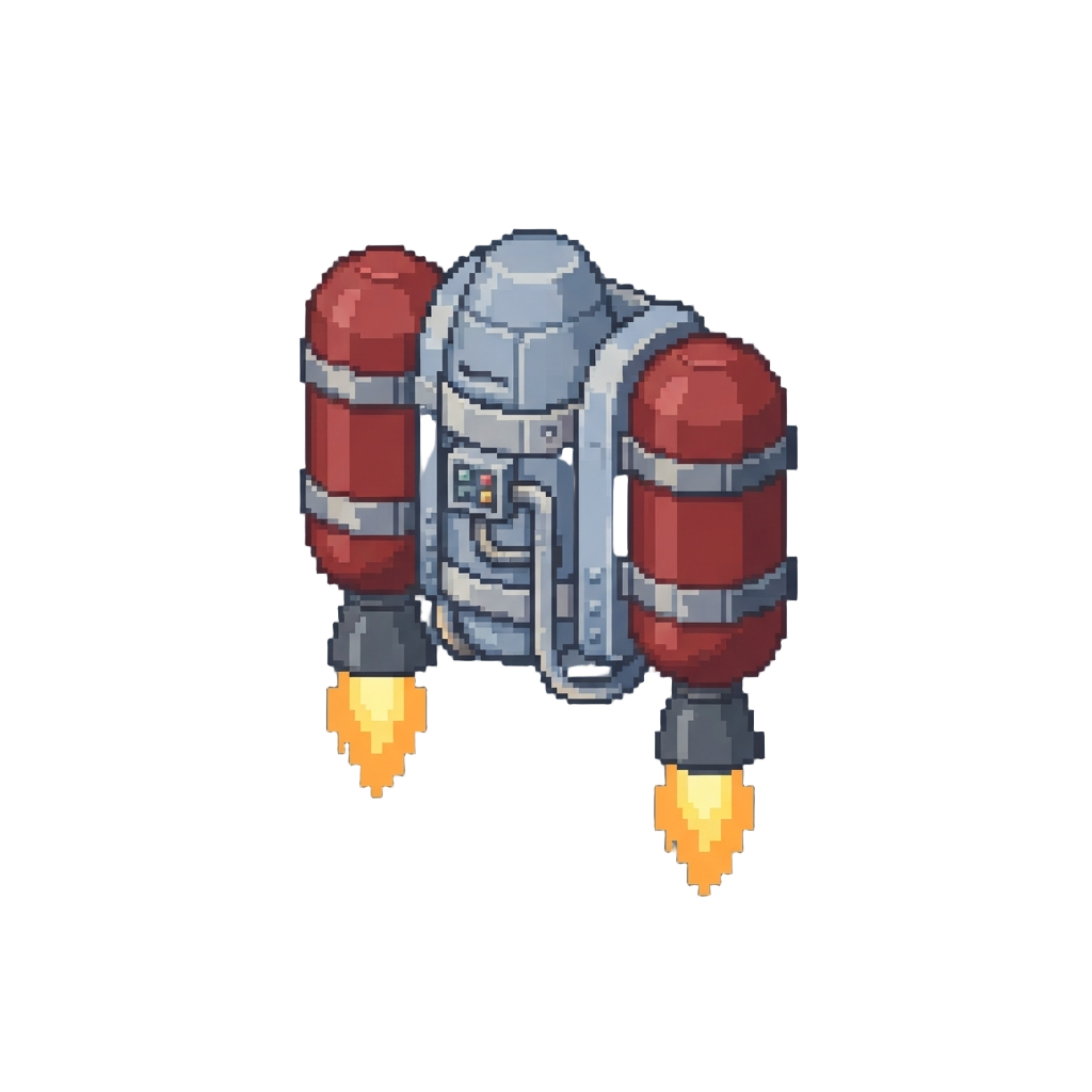 A Rocket-powered Jetpack