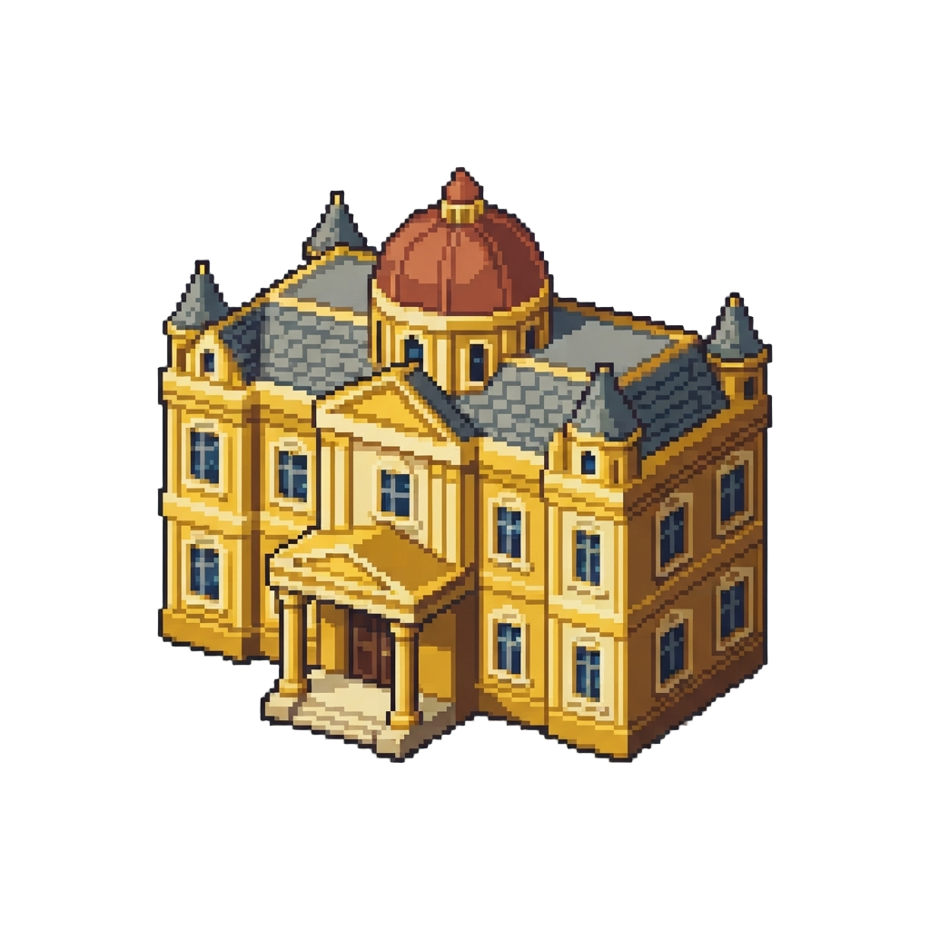 A Gold-plated Luxury Mansion