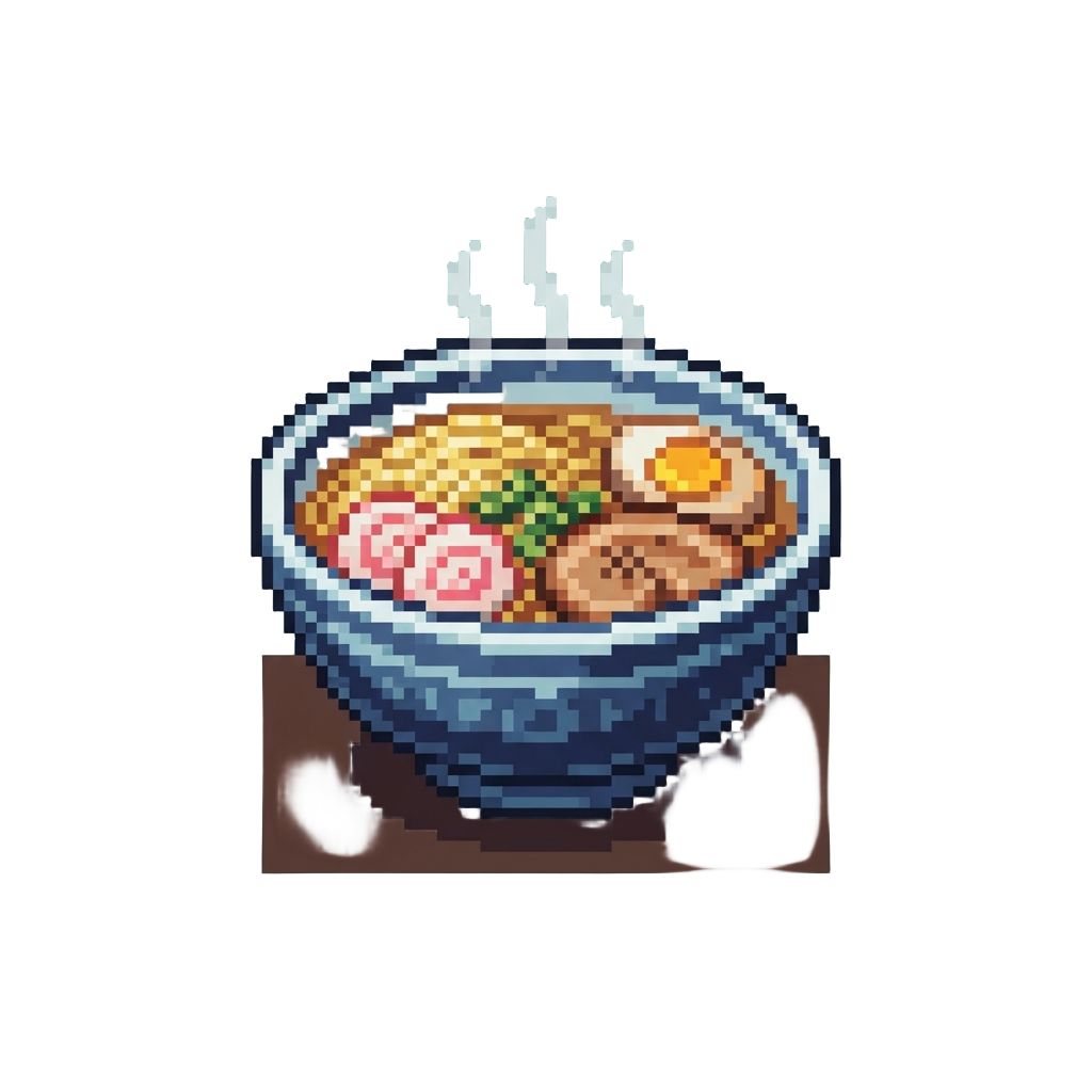 A Giant Steaming Bowl of Ramen Noodles