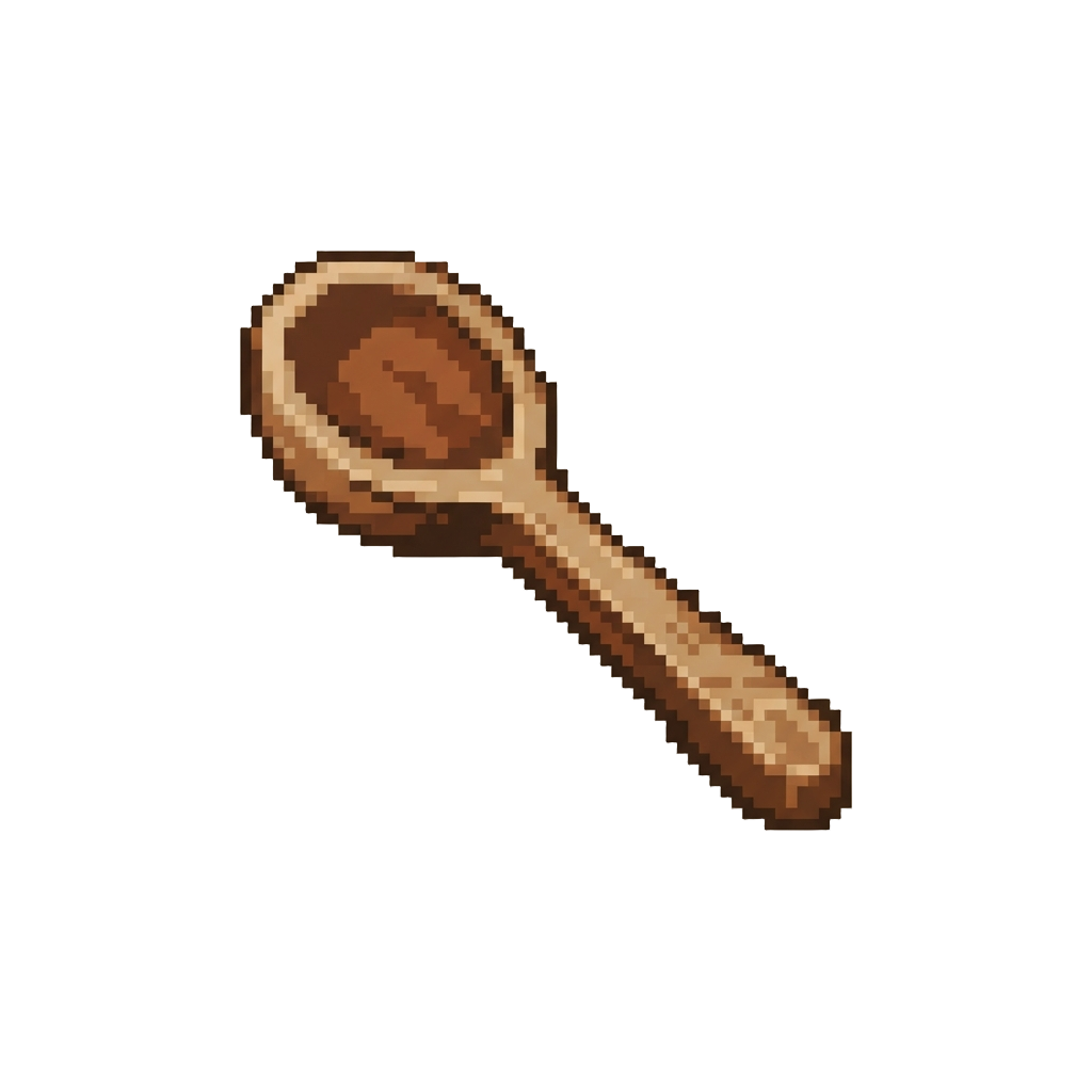 A Giant Wooden Spoon