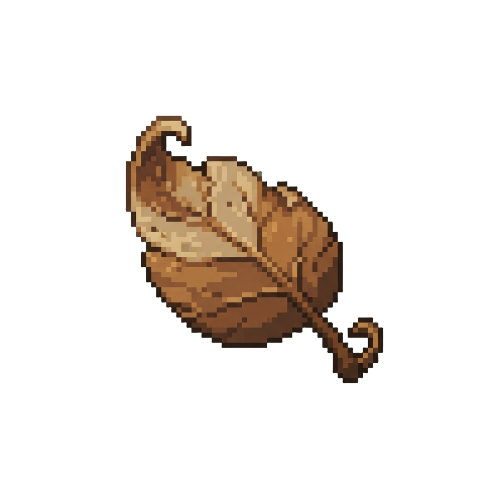 A Dried Tree Leaf