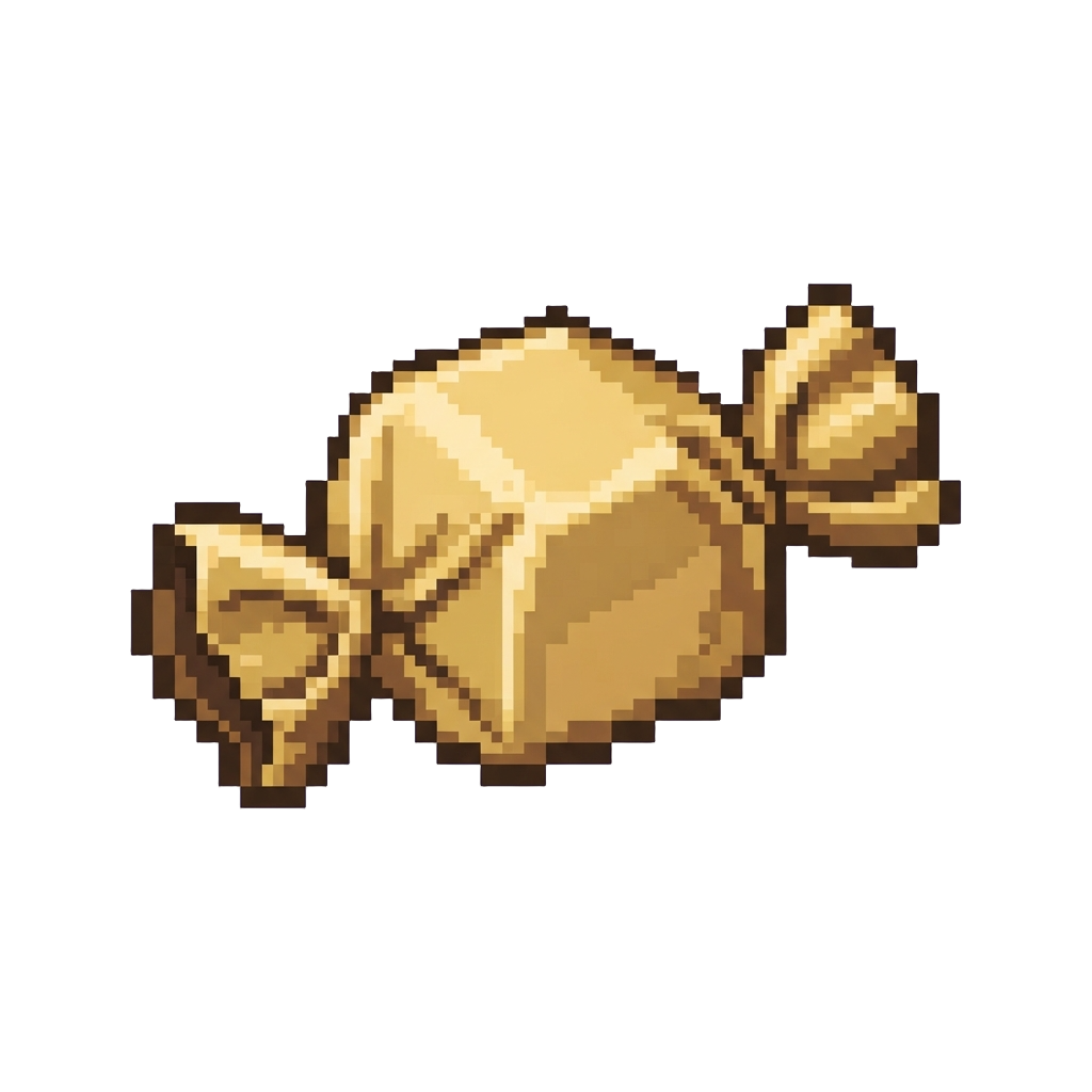 A Single Wrapped Chocolate Bite