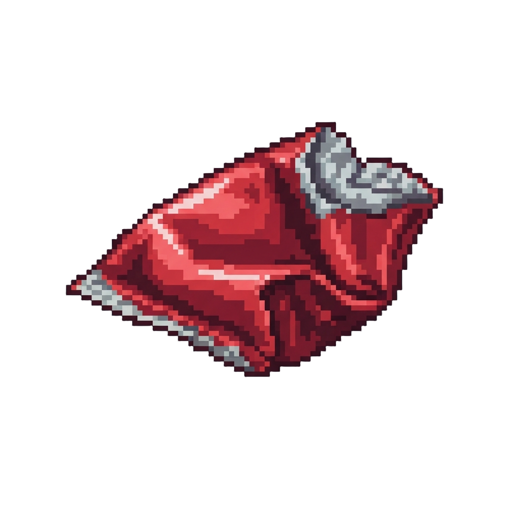 An Empty Candy Wrapper