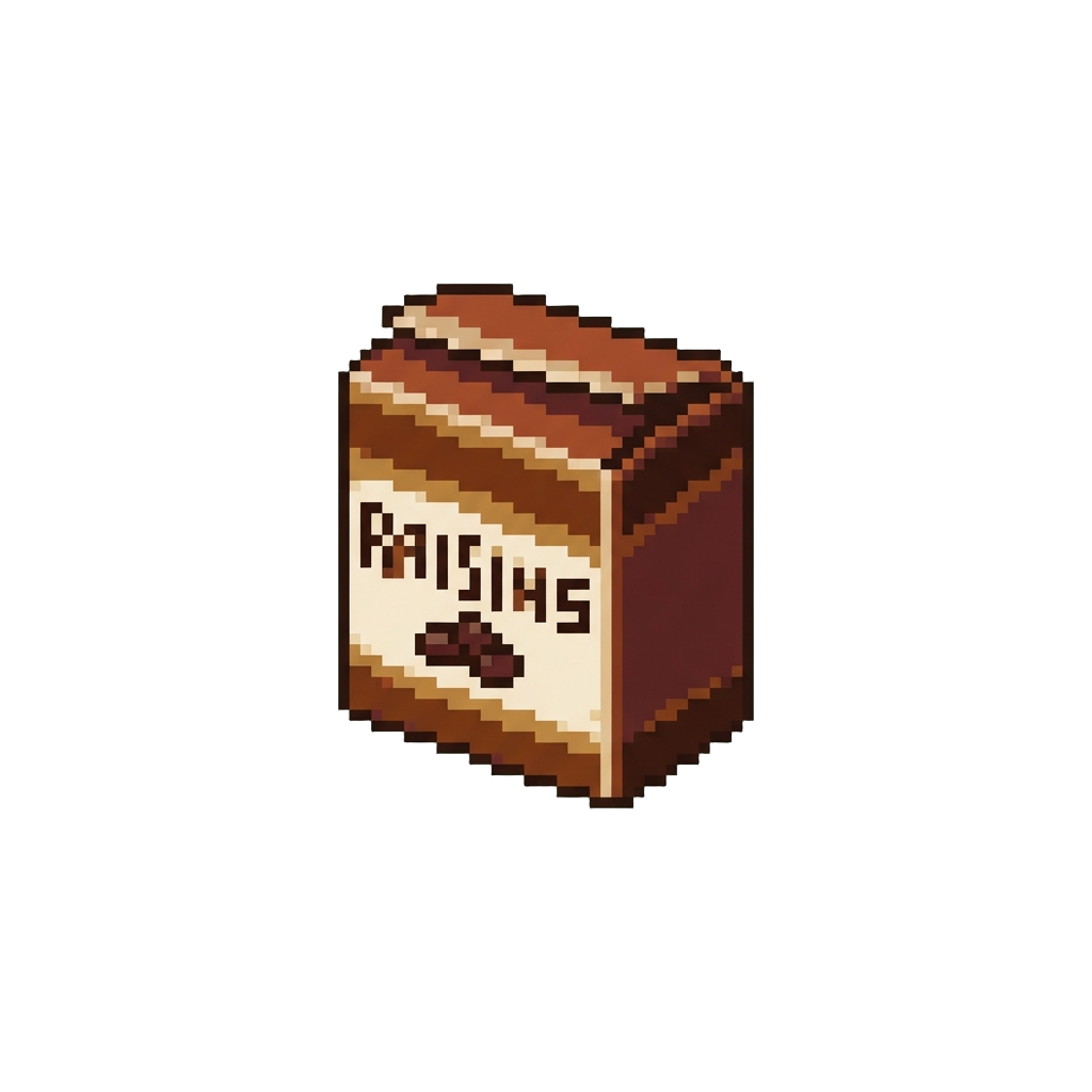 A Tiny Box of Raisins