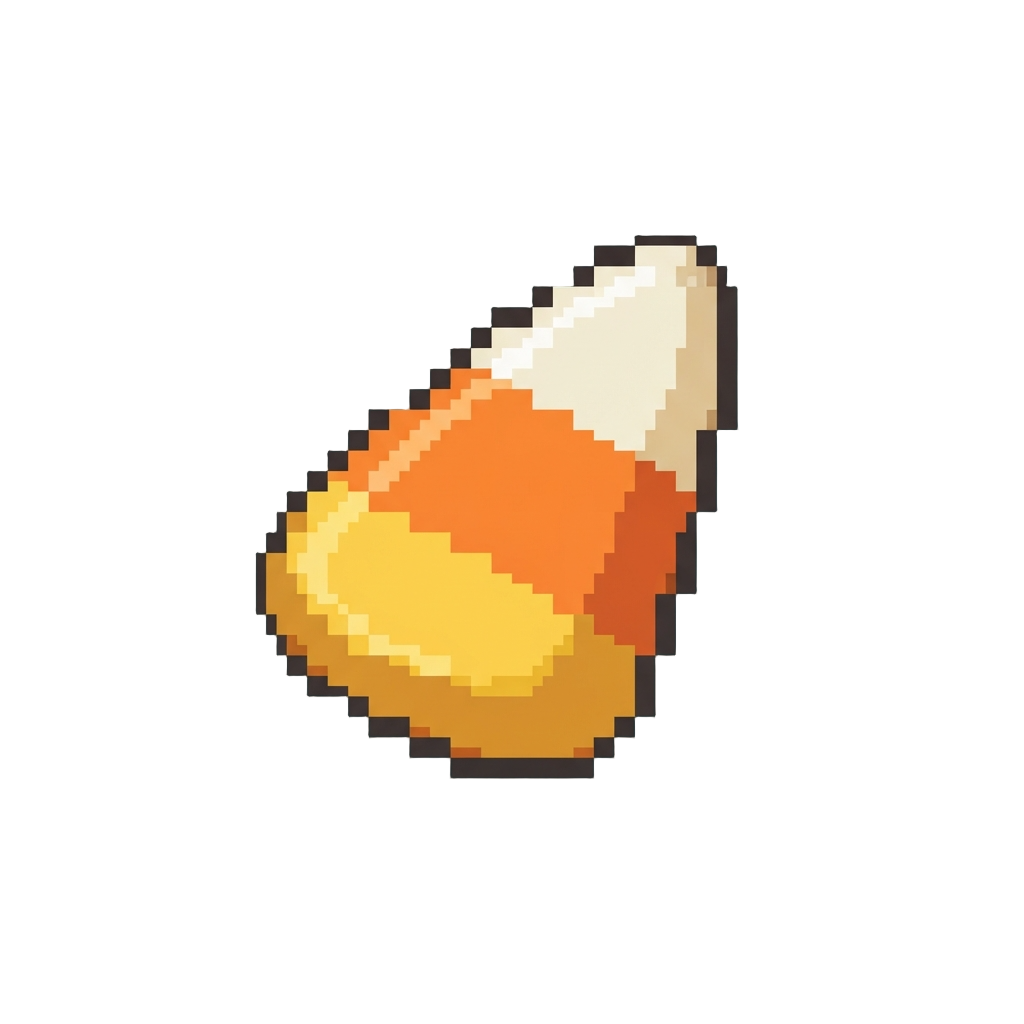 A Single Piece of Candy Corn