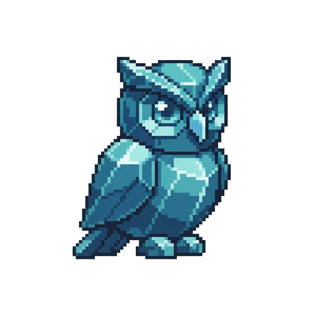 A Tiny Crystal Owl