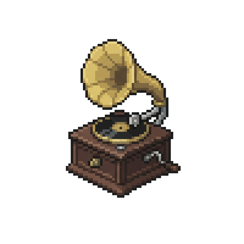 A Miniature Gramophone