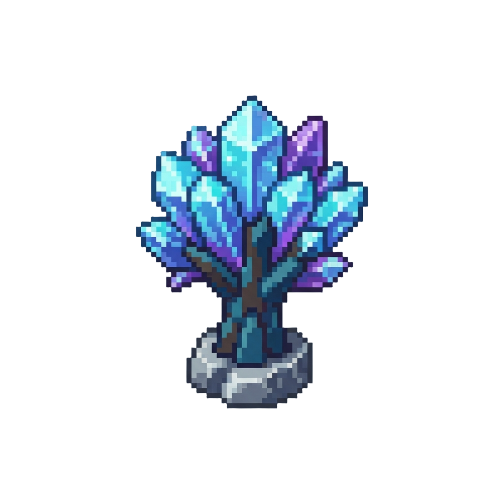 A Miniature Crystal Tree