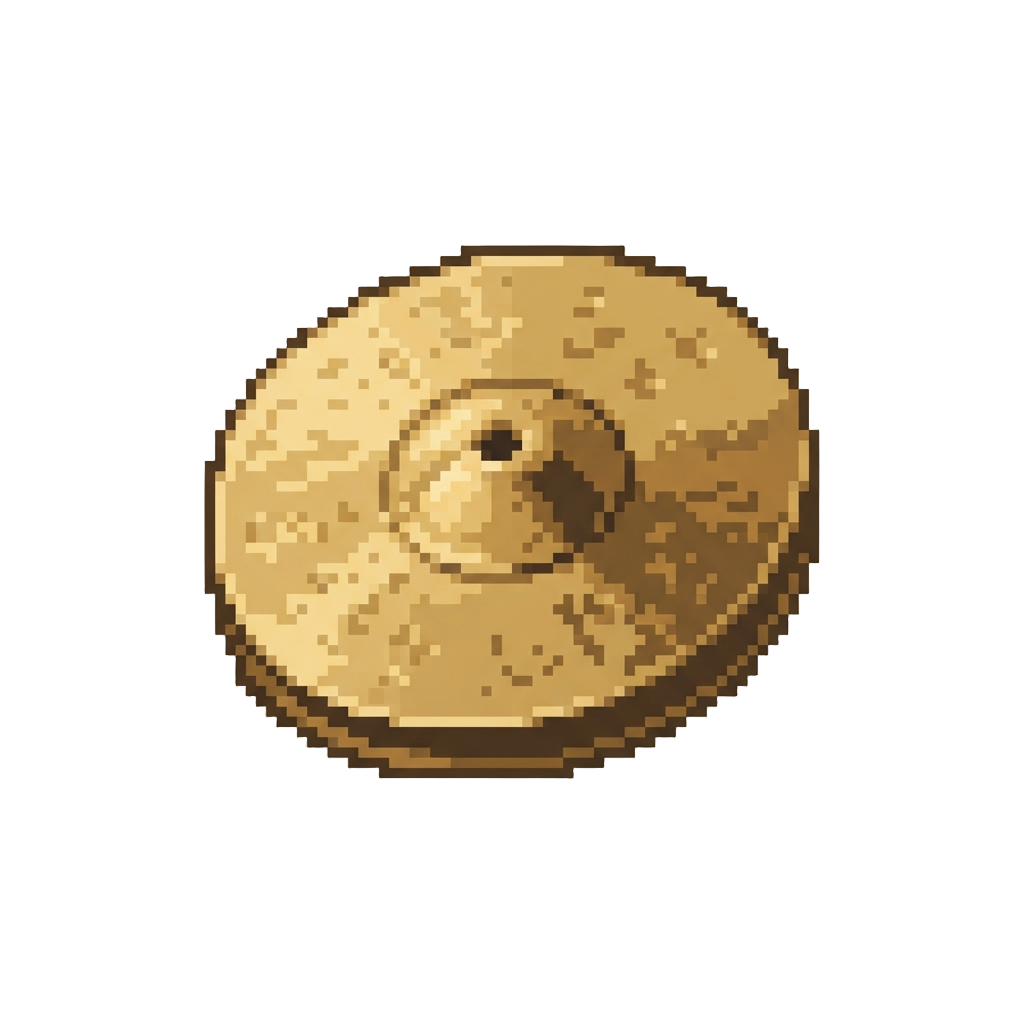 A Mini Brass Cymbal