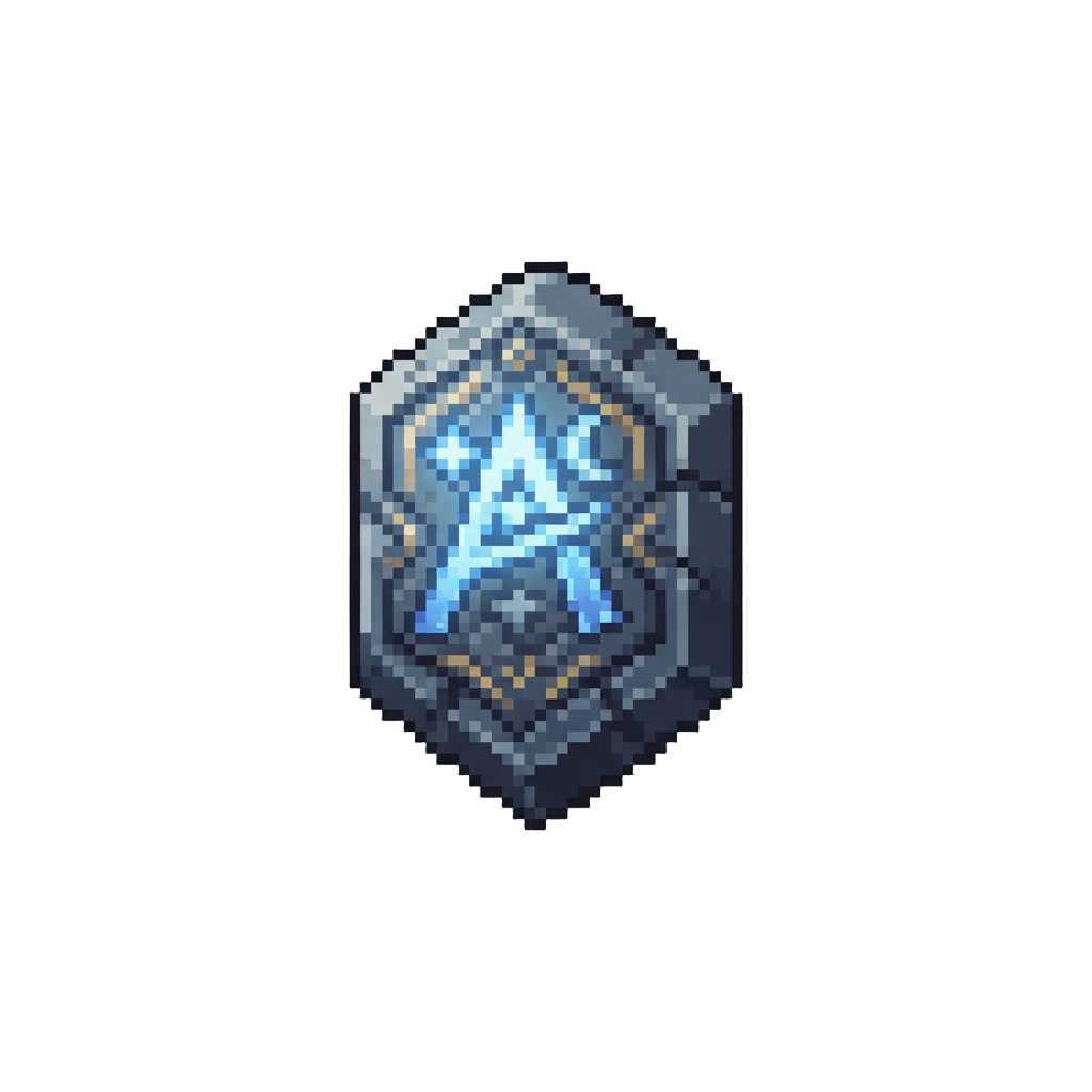 A Floating Magical Rune