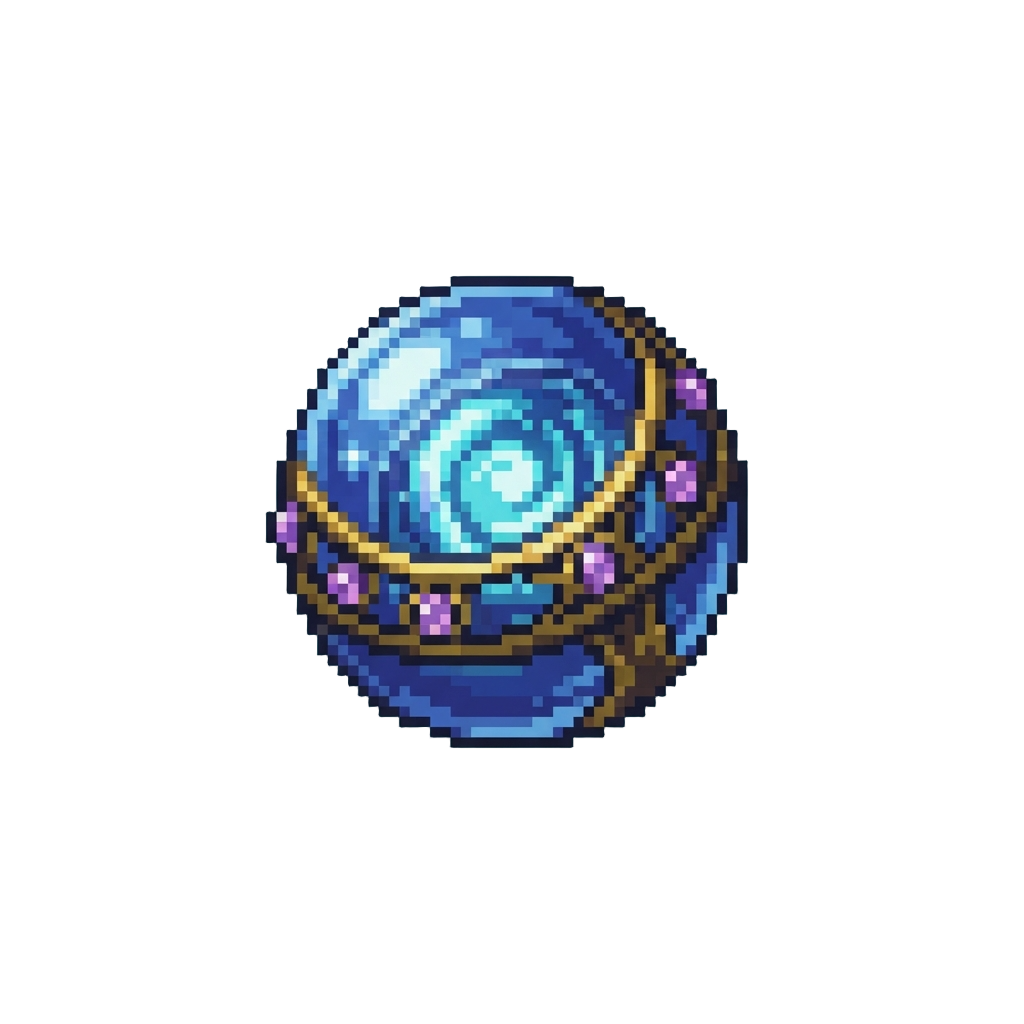 A Floating Magical Orb