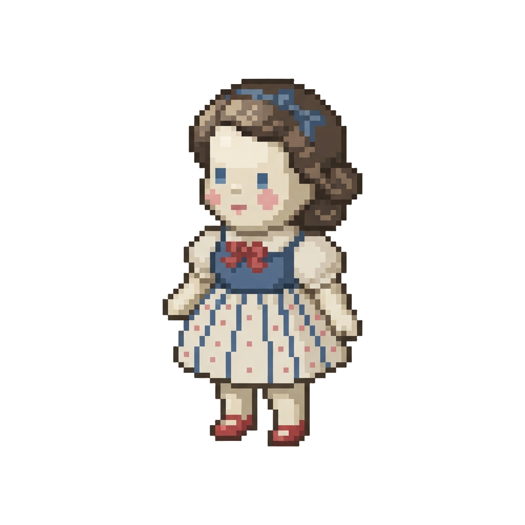 A Tiny Porcelain Doll