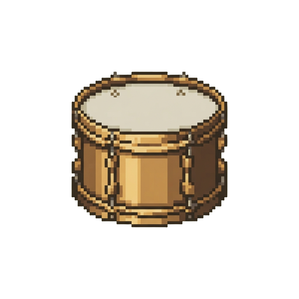 A Mini Brass Drum