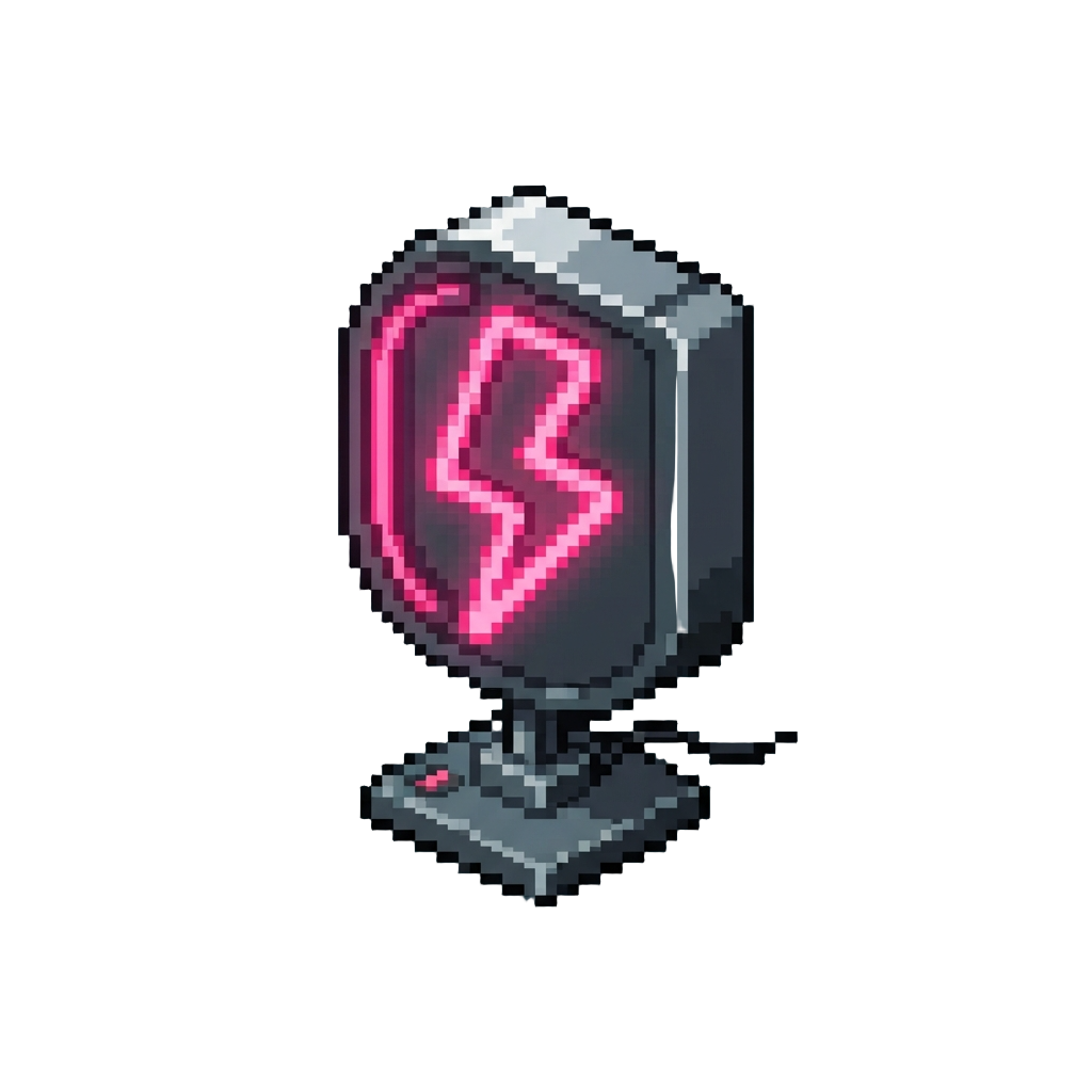 A Miniature Neon Sign