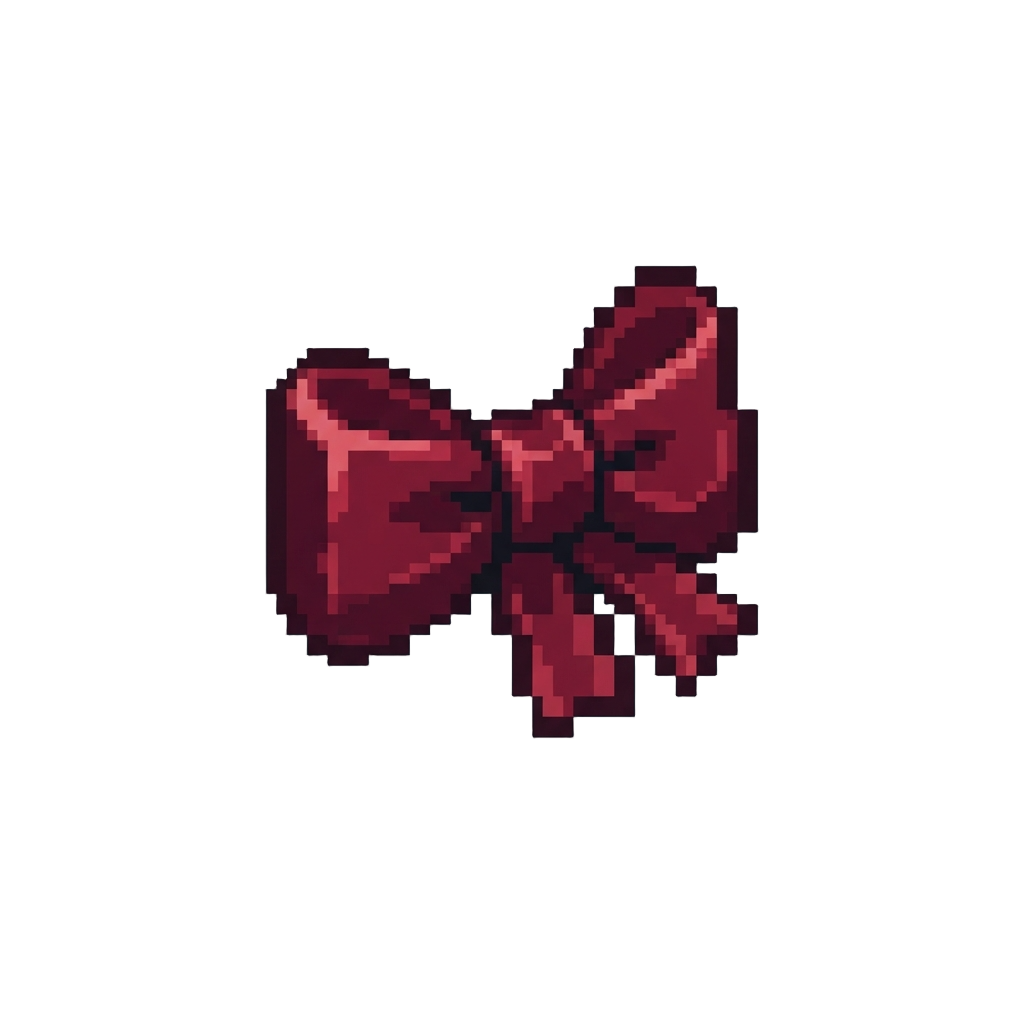 A Tiny Velvet Bow Tie