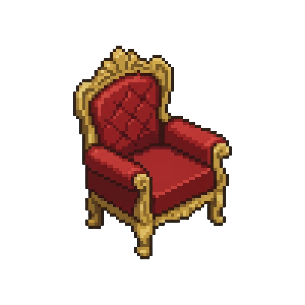 A Tiny Velvet Throne