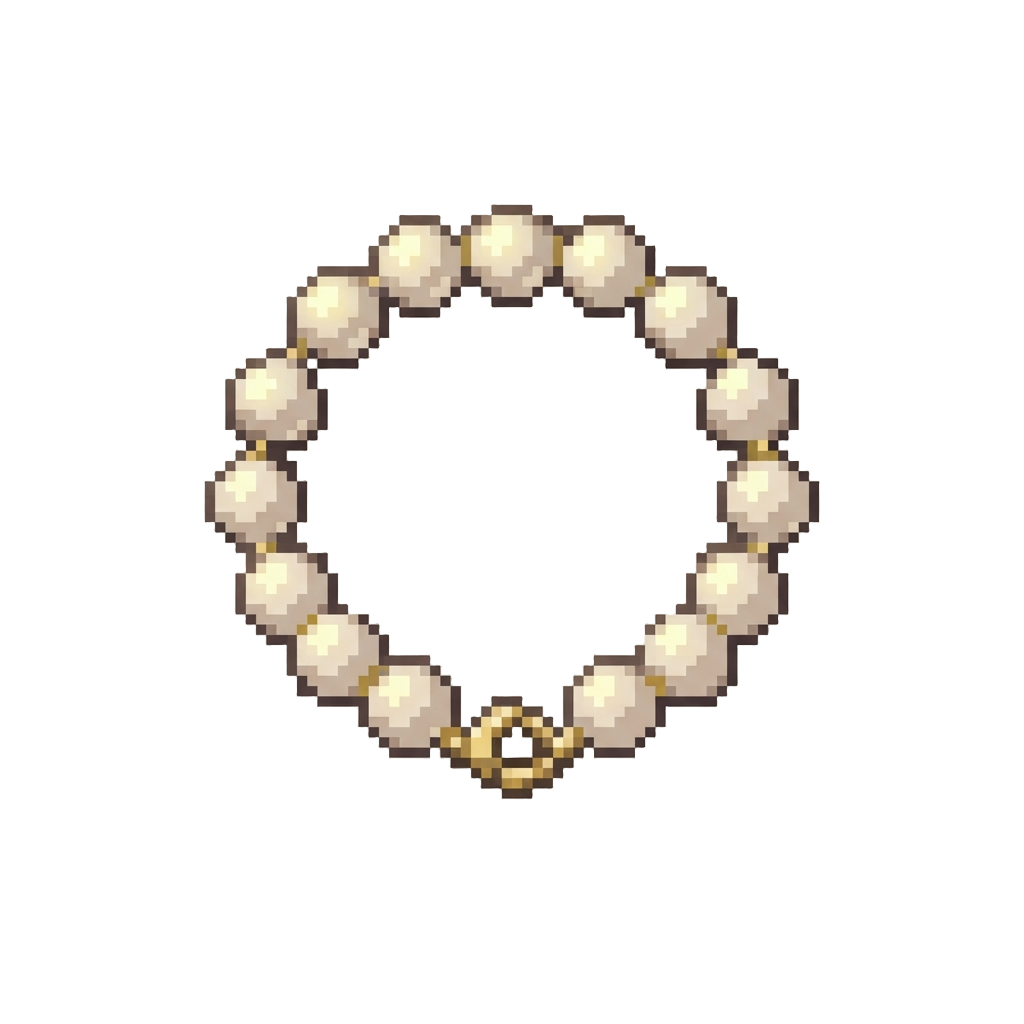 A Glowing Pearl Necklace
