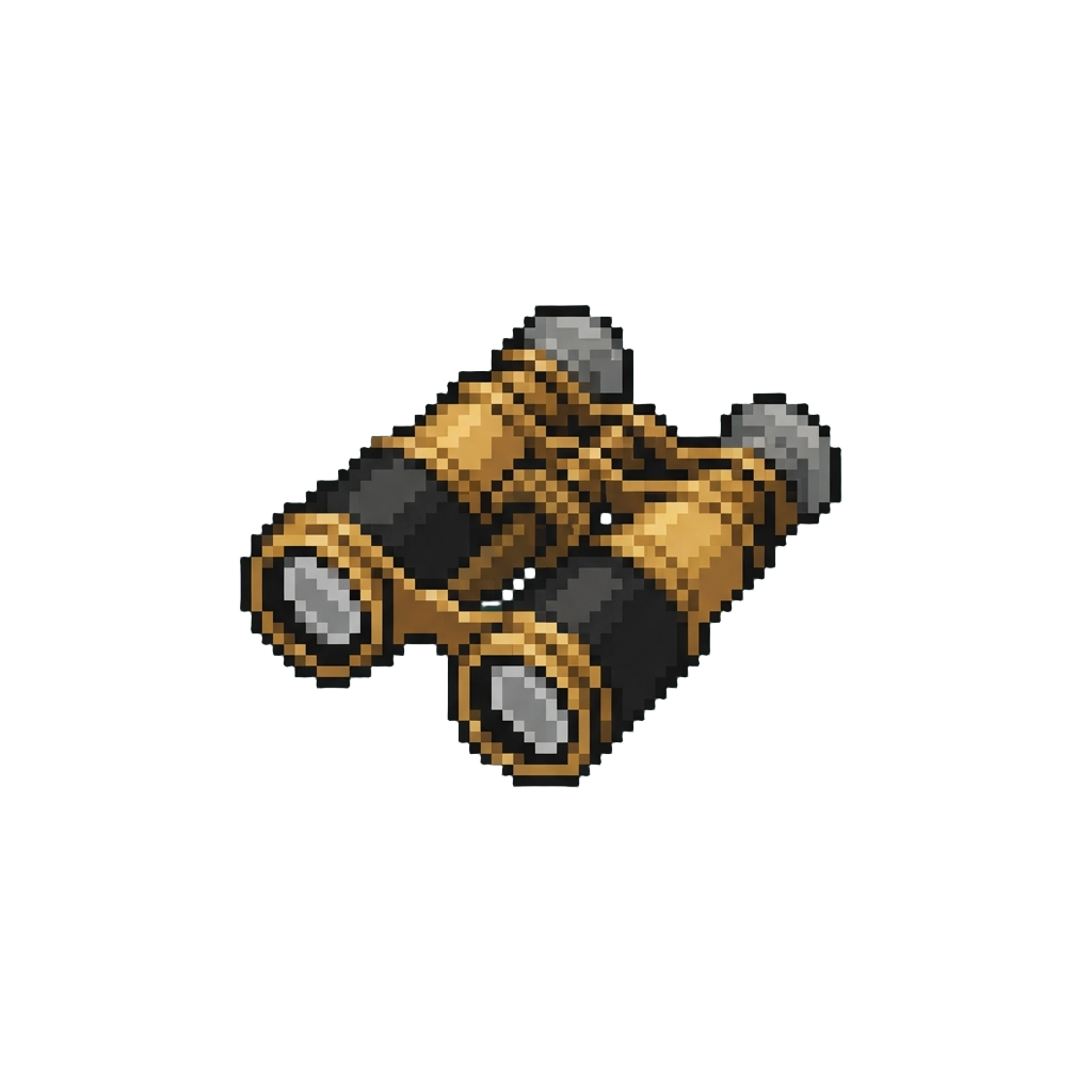 A Miniature Antique Binocular