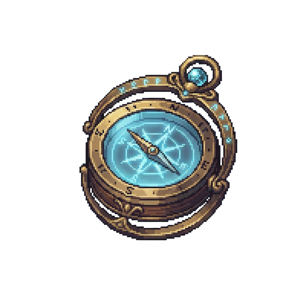 A Magical Floating Compass