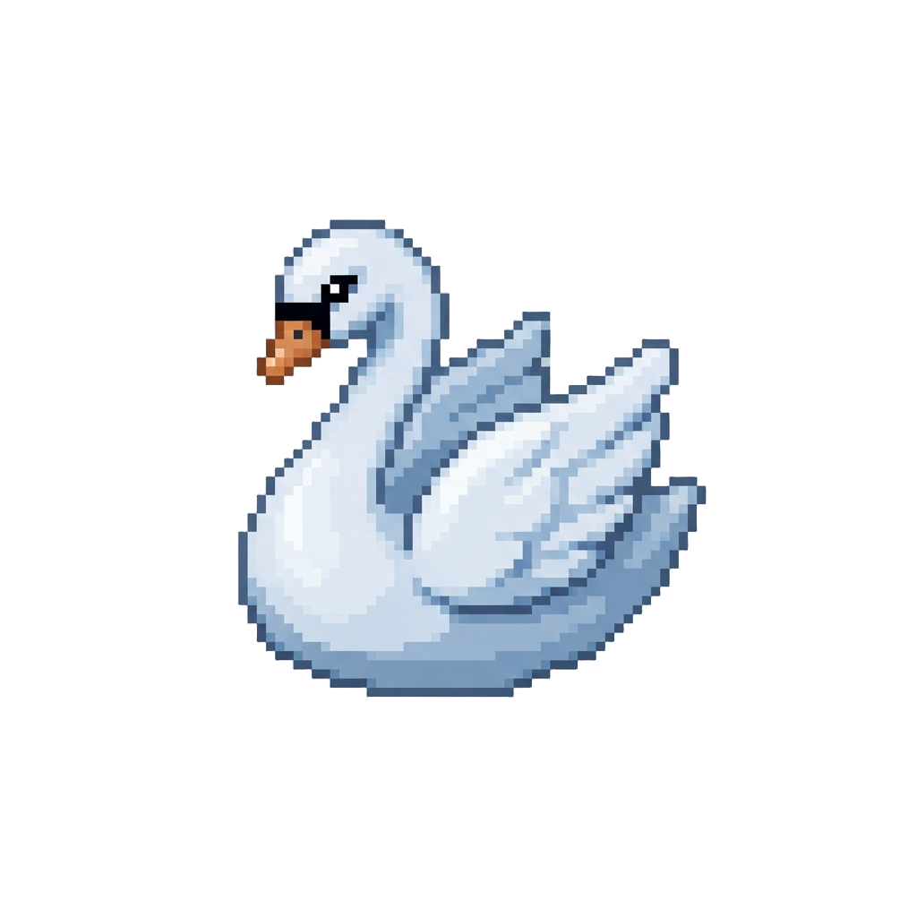 A Tiny Porcelain Swan