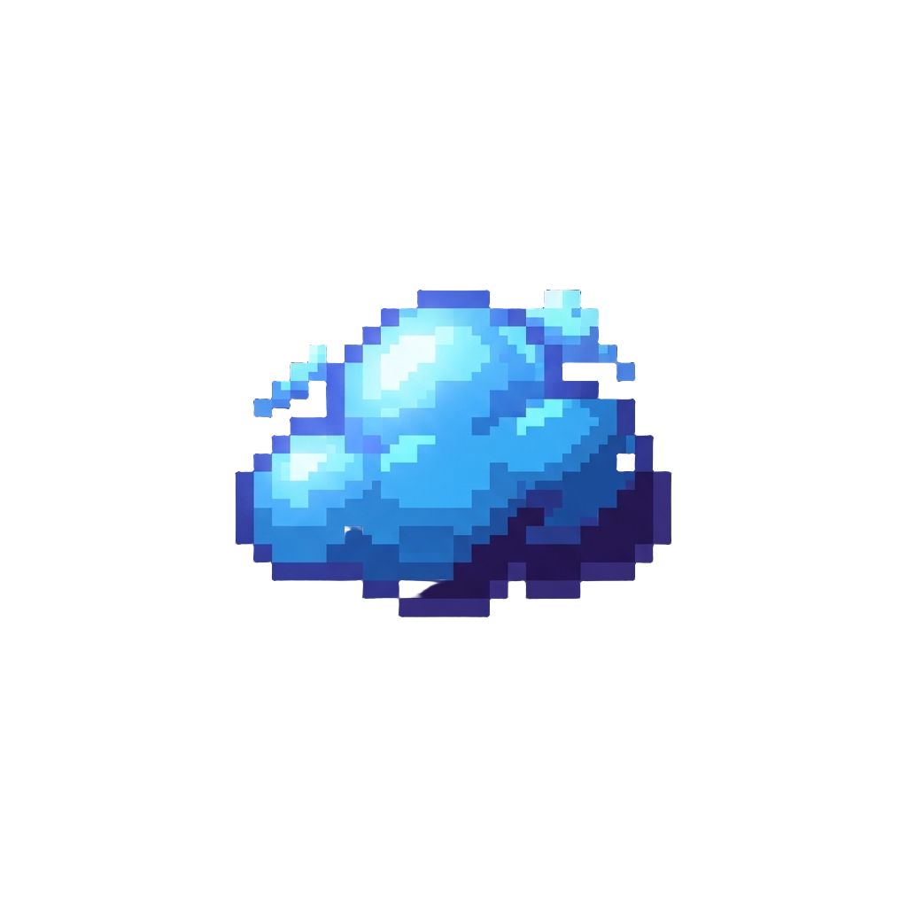 A Glowing Neon Cloud