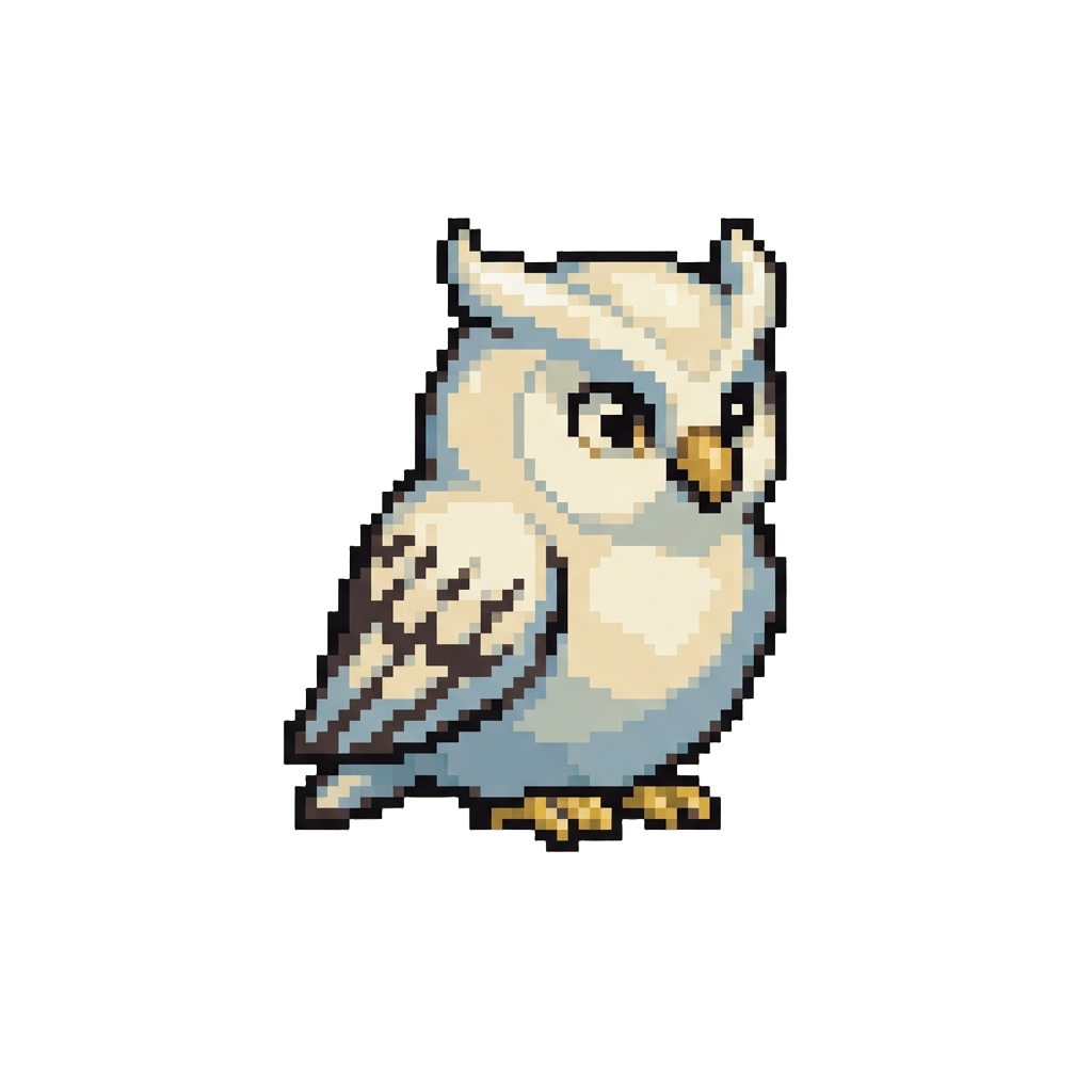 A Tiny Porcelain Owl