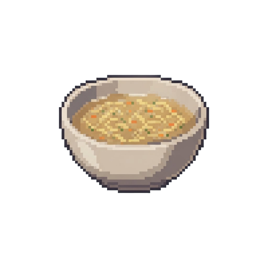 A Bowl of Watery Instant Soup