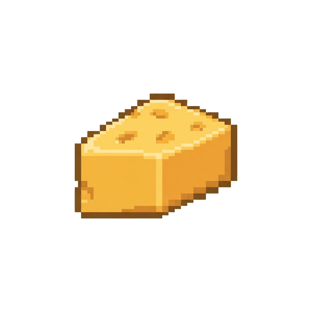 A Slice of Processed Yellow Cheese