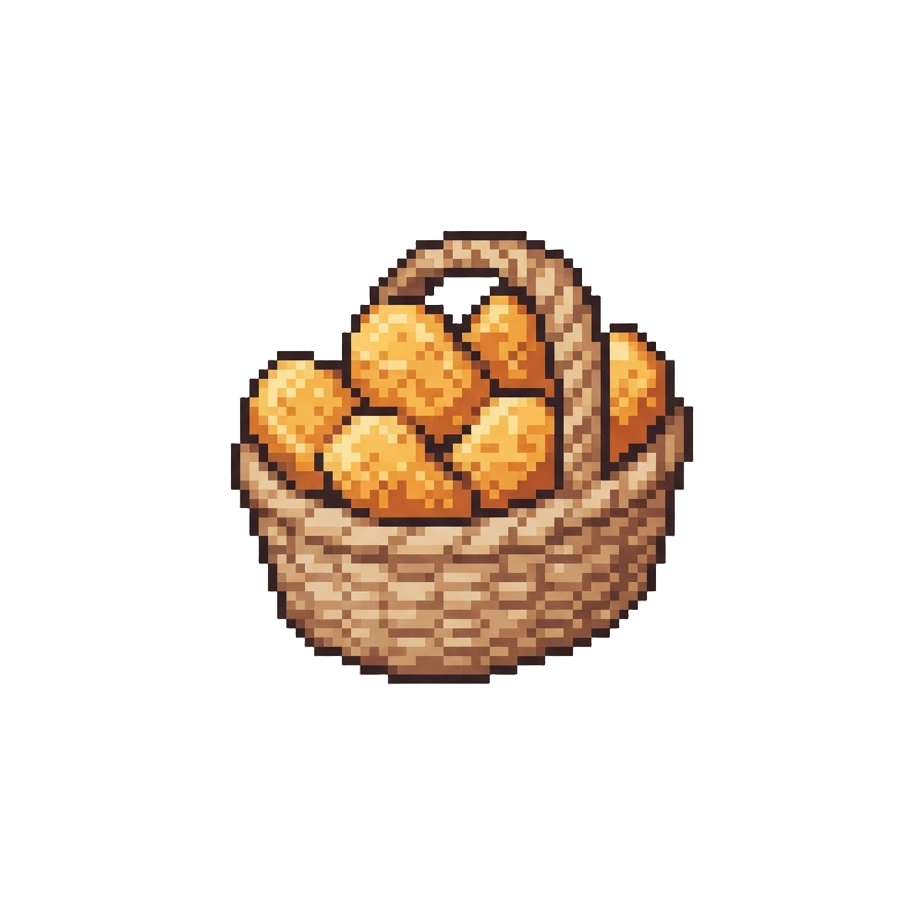 A Crispy Golden Chicken Nugget Basket