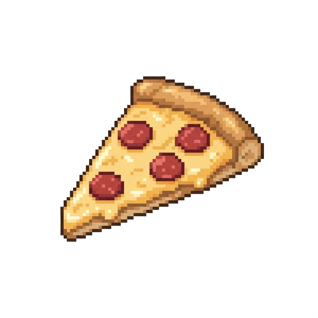 A Warm Slice of Pepperoni Pizza