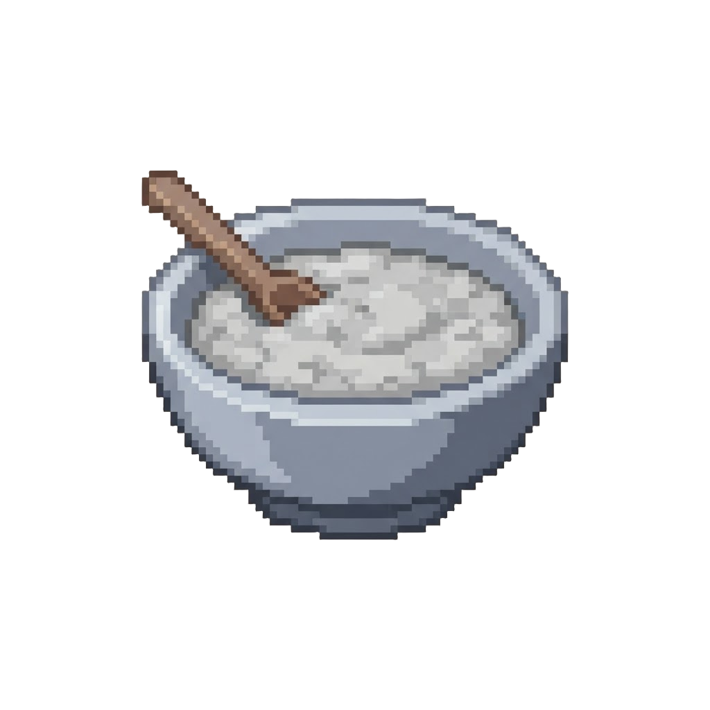 A Bowl of Cold Unflavored Oatmeal