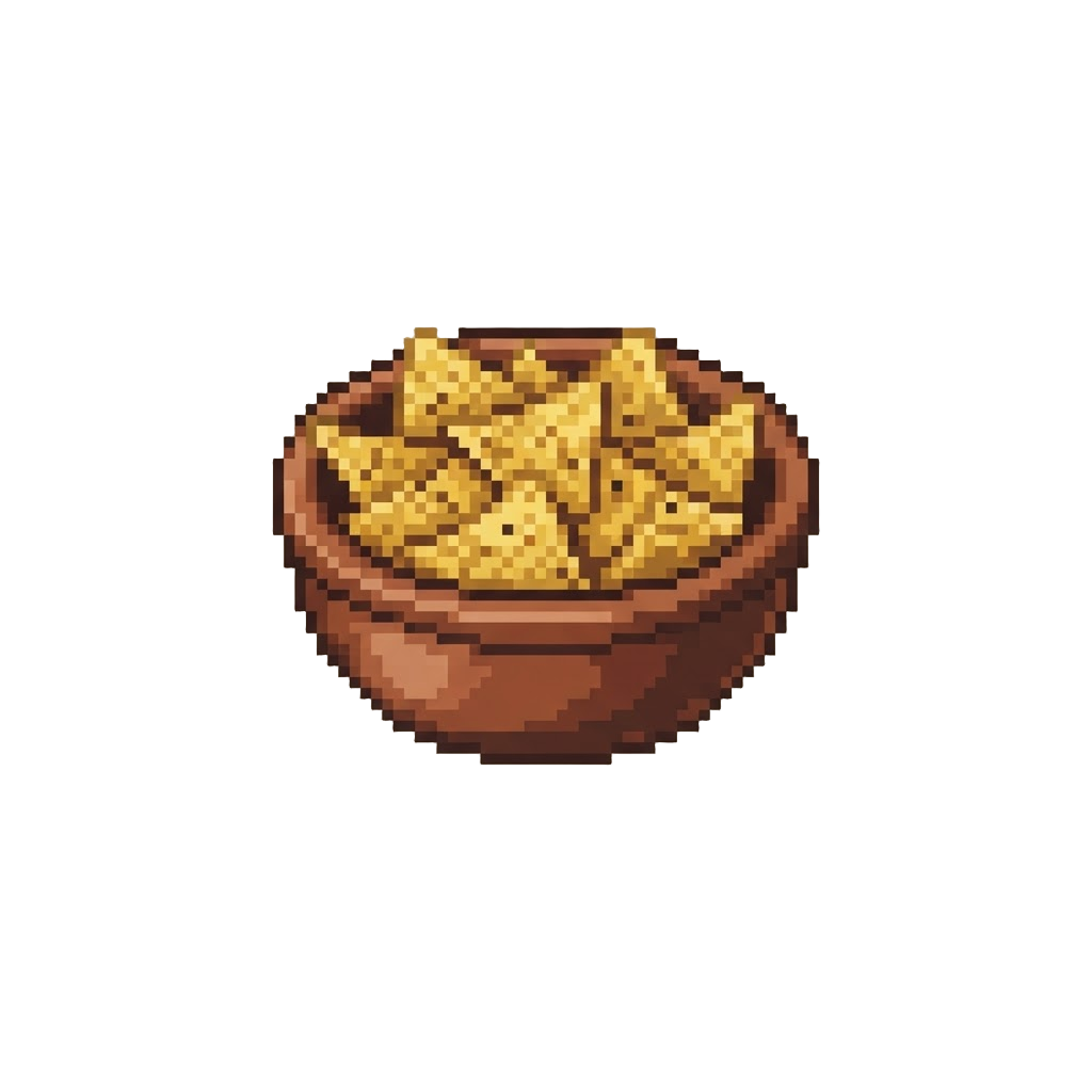 A Bowl of Dry Corn Chips