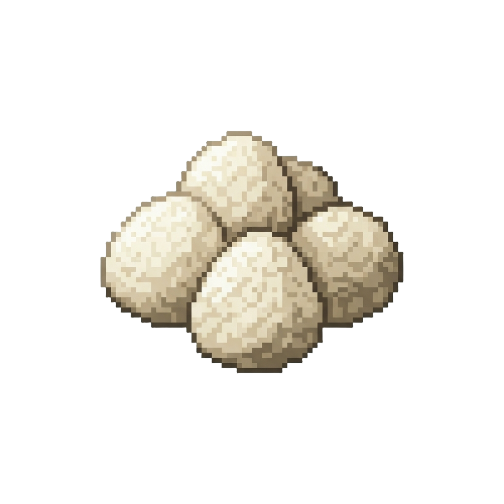 A Handful of Unsalted Rice Cakes
