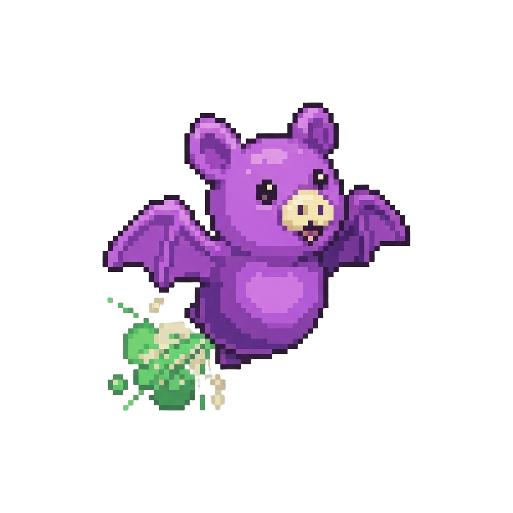 A Squeaky Rubber Bat That Farts