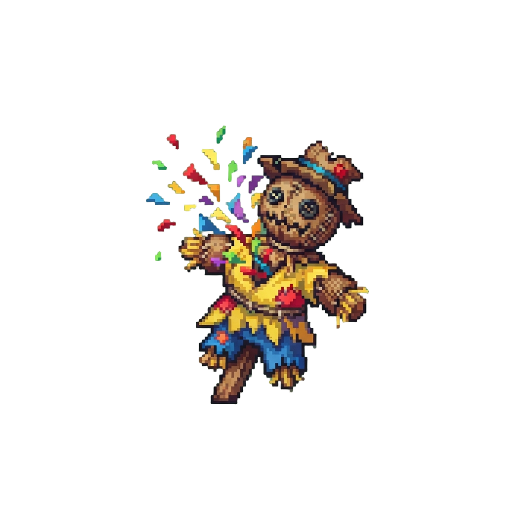 A Wild Confetti-exploding Decoy Dummy