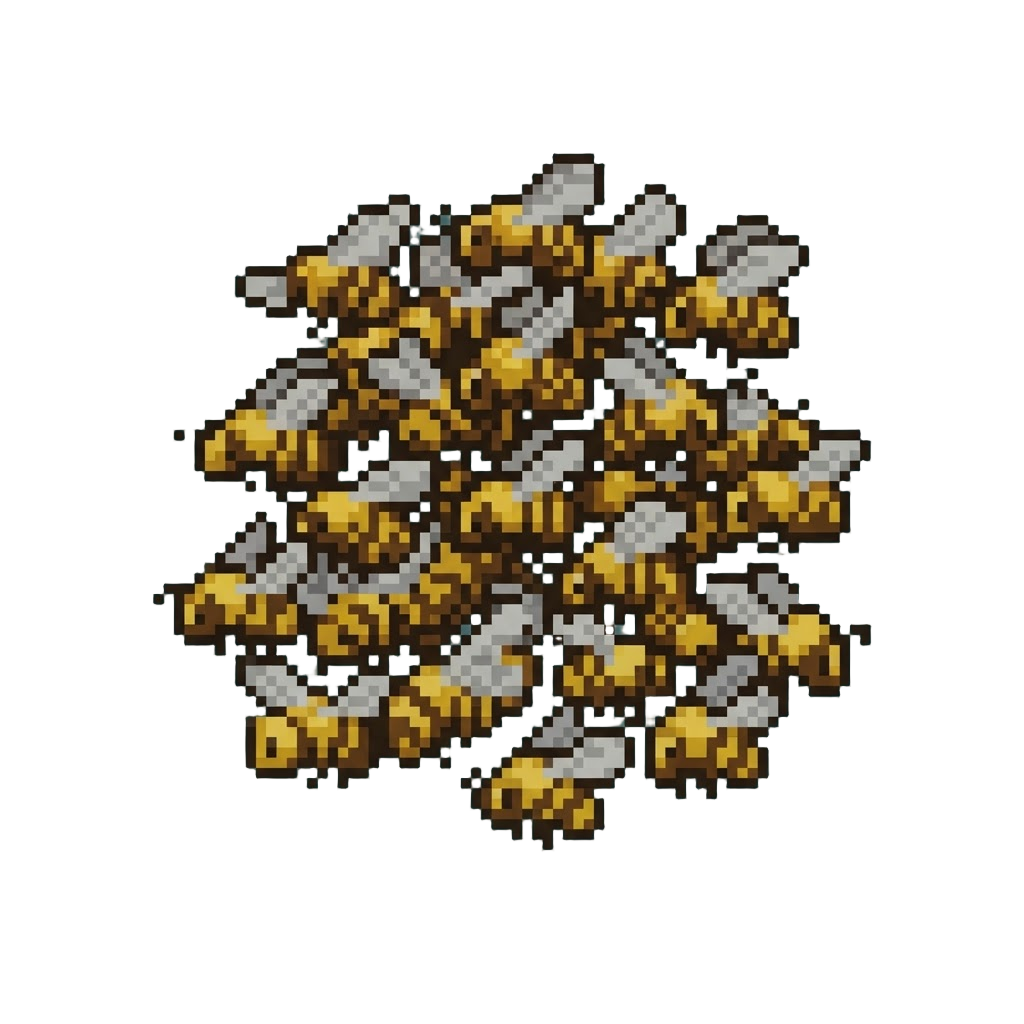 A Thick Cloud of Golden Bumblebees