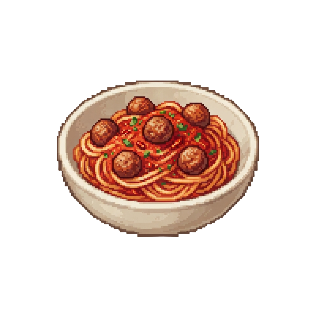 Spicy Arrabbiata Pasta with Mini Meatballs