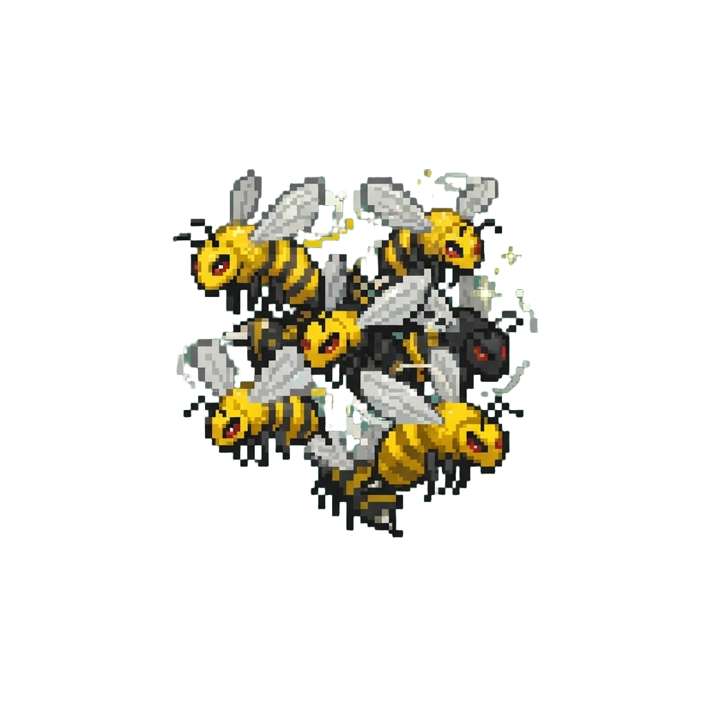 A Chaotic Blitz of Angry Garden Bees